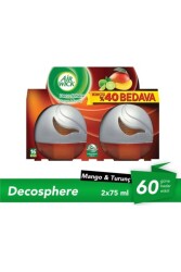 Air Wick Decosphere Mango ve Turunç Oda Kokusu 2x75 ml - 3