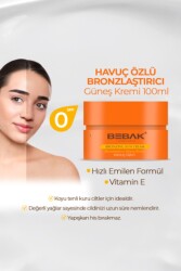Bebak Havuç Özlü Bronzlaştırıcı Güneş Kremi 100 Ml - 2