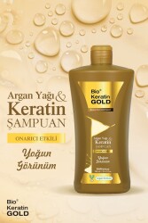 Bio Keratin Gold Argan Yağı & Keratin Onarıcı Sülfatsız Şampuan 700 ml - 1