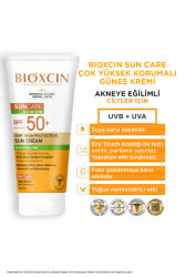 Bioxcin Sun Care Akneye Eğilimli Ciltler İçin Güneş Kremi 50 Spf 150 Ml- Akne, Dry Touch, Mat - Büyük Boy - 6