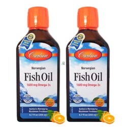 Carlson Fish Oil Balık Yağı Şurup 200 ml Portakal Aromalı 2 Ad - 1