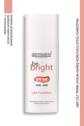 Dermoskin Be Bright Spf50+ Likit Fondöten 33ml - Light - 3