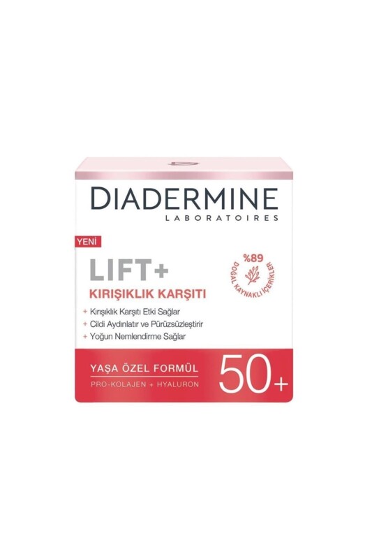 Diadermine Lift+ Kırışıklık Karşıtı 50+ Yaşa Özel Formül 50ml - 1