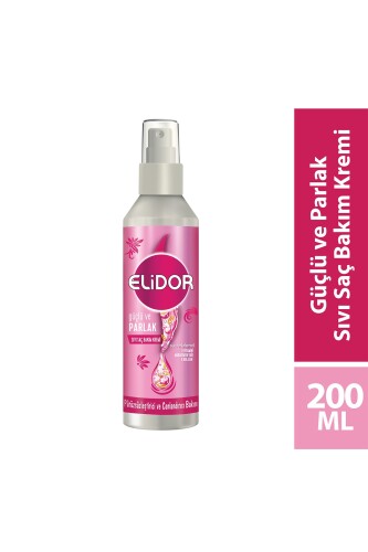 Elidor Superblend Sıvı Saç Bakım Kremi Güçlü ve Parlak Pürüzsüzleştirici ve Canlandırıcı 200 ml - 1