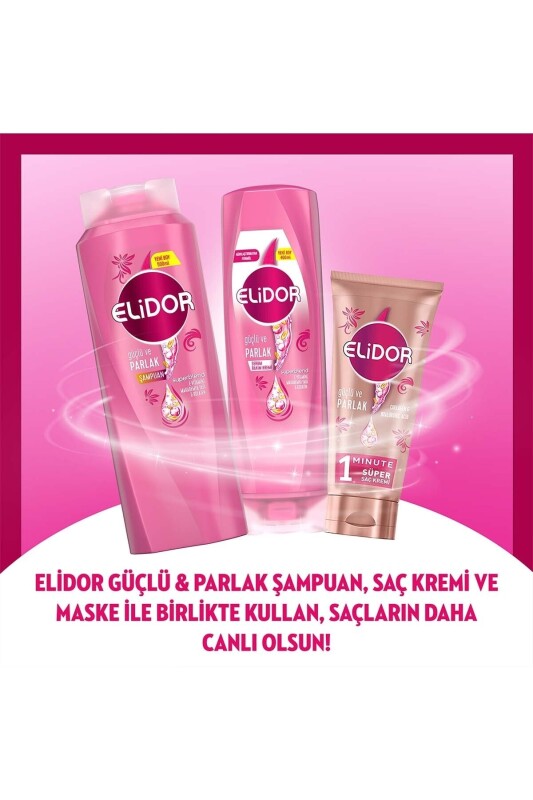 Elidor Superblend Sıvı Saç Bakım Kremi Güçlü ve Parlak Pürüzsüzleştirici ve Canlandırıcı 200 ml - 6