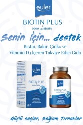 Euler Biotin Plus 5000 mcg 60 Tablet - 3