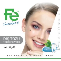 Fe Diş Tozu Naneli Smokers 50 Gr. - 1