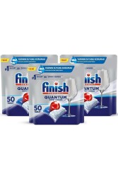 Finish Quantum 150 Tablet Bulaşık Makinesi Deterjanı (50X3) - 2