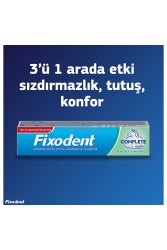 Fixodent Complete Aroma Içermez Diş Protez Yapıştırıcı Krem - 7