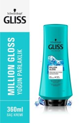 Gliss Million Gloss Yoğun Parlaklık Veren Saç Kremi 360 ml - 1