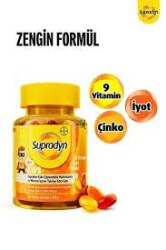 Supradyn Kids 60 Çiğnenebilir Draje | 9 Vitamin, Iyot Ve Çinko Içeren Takviye Edici Gıda - 1