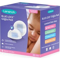 Lansinoh Blue Lock Göğüs Pedi 36'lı - 1
