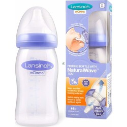Lansinoh Natural Wave Biberon 240 Ml - 1