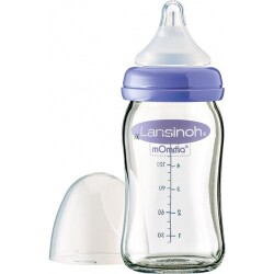 Lansinoh Natural Wave Cam Biberon 160 ml - 1