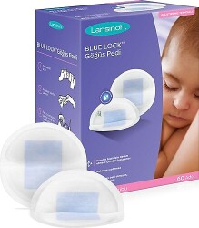 Lansinoh Blue Lock Göğüs Pedi 60 Adet - 1