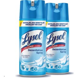 Lysol Dezenfektan Sprey Temizliğin Esintisi 2'li, Yüzeyler için, 2x400 ml - 1