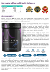 Maynatura Fibersol ve Çift Hidrolize Kolajen Peptitler Içeren Diyet Takviyesi 480 Gr - 2