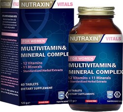 Nutraxin Womens Multivitamin Mineral Complex 60 Tablet - 1