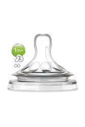 Philips Avent Natural Biberon Emziği, 2 Numara, 1m+ 2'li - 1