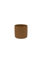 Oioi Silikon Mini Bardak - Woody Brown - 1