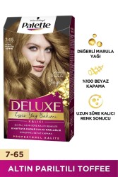 Palette Deluxe 7-65 Altın Parıltılı Toffee - 2