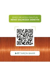 Palette Kalıcı Doğal Renkler Saç Boyası 8-77 Tarçın Bakır - 3
