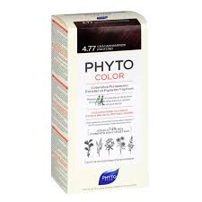 Phyto Color 4.77 Yoğun Kestane Bakır Bitkisel Saç Boyası YENİ SERİ - 1