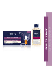 PHYTO PHYTOCYANE WOMEN PROGRESSIVE HAIR LOSS + PHYTOCYANE SHAMPOO İKİLİ ÖZEL FİYAT - 1
