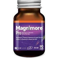 Magnimore Pro Magnezyum Ve Vitaminler Takviye Edici Gıda 90 Kapsül - 1