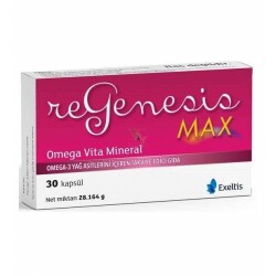 Regenesis Max Omega Vita Mineral 30 Kapsül - 1