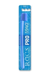 Rocs Pro Black 5940 Yeni Seri Soft Diş Fırçası Mavi - 1