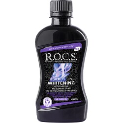 Rocs Black Edition Whitening Beyazlatıcı Ağız Bakım Suyu – 250ml - 1
