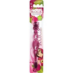 Rocs Kids 3-7 yaş Diş Fırçası Mavi - 1
