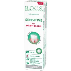 Rocs Sensitive Artı Diş Eti Bakımı Klorofilli Diş Macunu – 94gr - 1