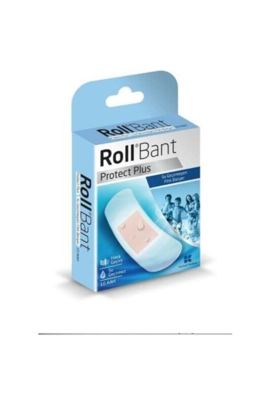 Roll Bant Protect Plus Su Geçirmez Yara Bandı 10lu - 1