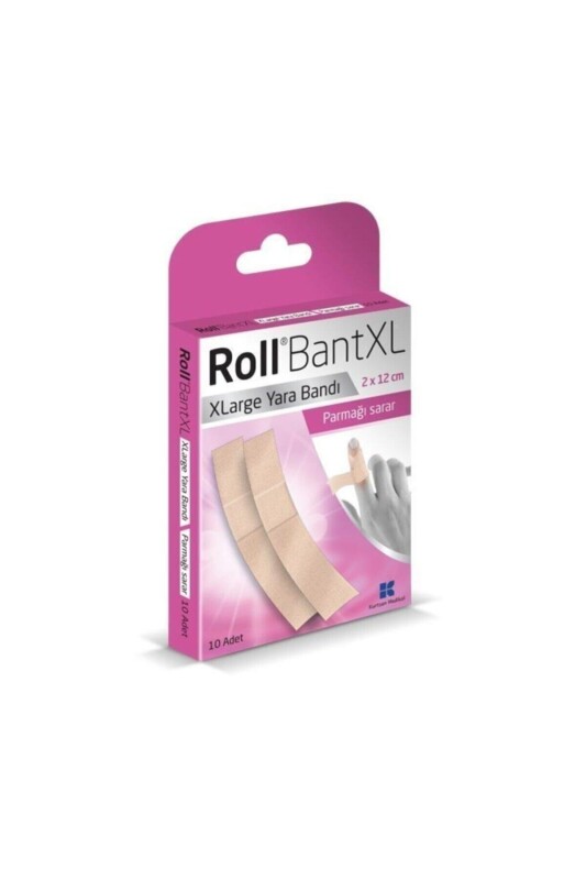 Roll Bant Xl Ekstra Uzun Parmak Yara Bandı 2x12cm - 2