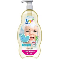 Uni Baby Saç Ve Vücut Şampuanı 900ml - 1