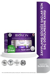 Bioxcin Siyah Sarımsak Şampuanı 3x300 ml - 1
