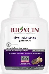 Bioxcin Siyah Sarımsaklı Şampuan 300 Ml - Dökülme Sarımsak Şampuanı - 1