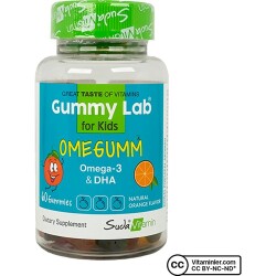 Suda Gummy Lab Omegumm For Kids 60 Çiğnenebilir Form - 2