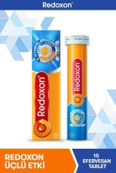 Redoxon Üçlü Etki 15 Efervesan Tablet I 1000 Mg C Vitamini, D Vitamini Ve Çinko Içeren Takviye Edici - 1