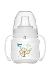 Weebaby Akıtmaz Kulplu Bardak 125 Cc Beyaz - 1