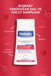 Biobaby Yenidoğan Saç Ve Vücut Şampuanı 200 ml - Alman Papatyası, Organik Tatlı Badem Yağı, Zeytinyağı - 2